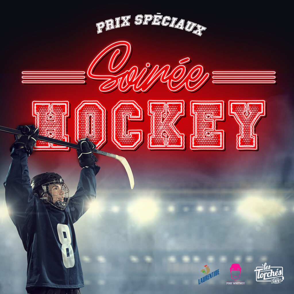 Poster Prix Spéciaux Soirée de Hockey!